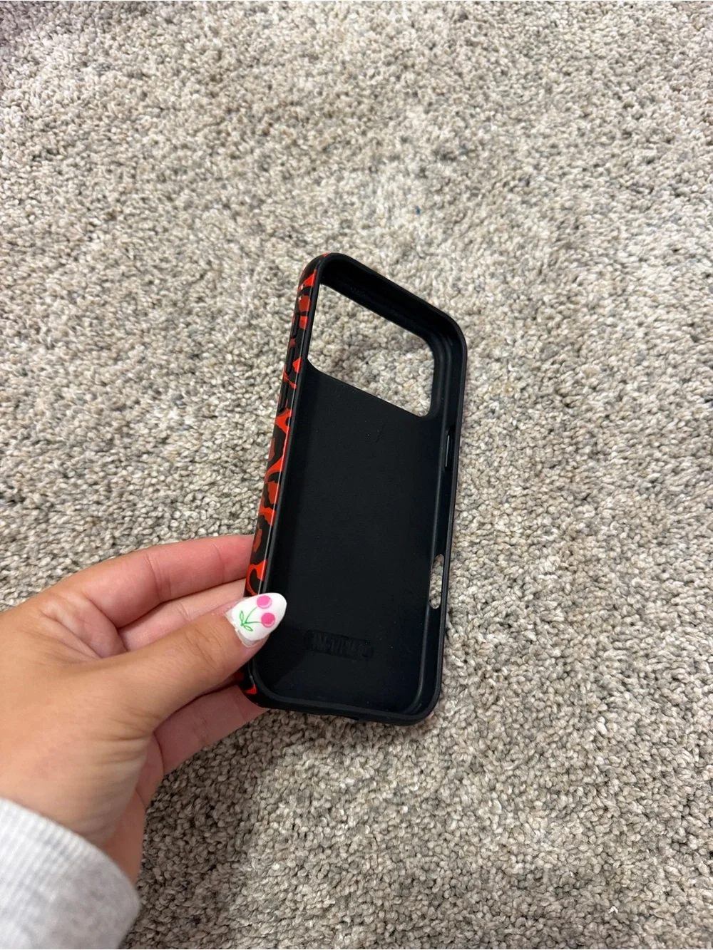 Kate Spade Pink Striped & Red Leopard Phone Case Set